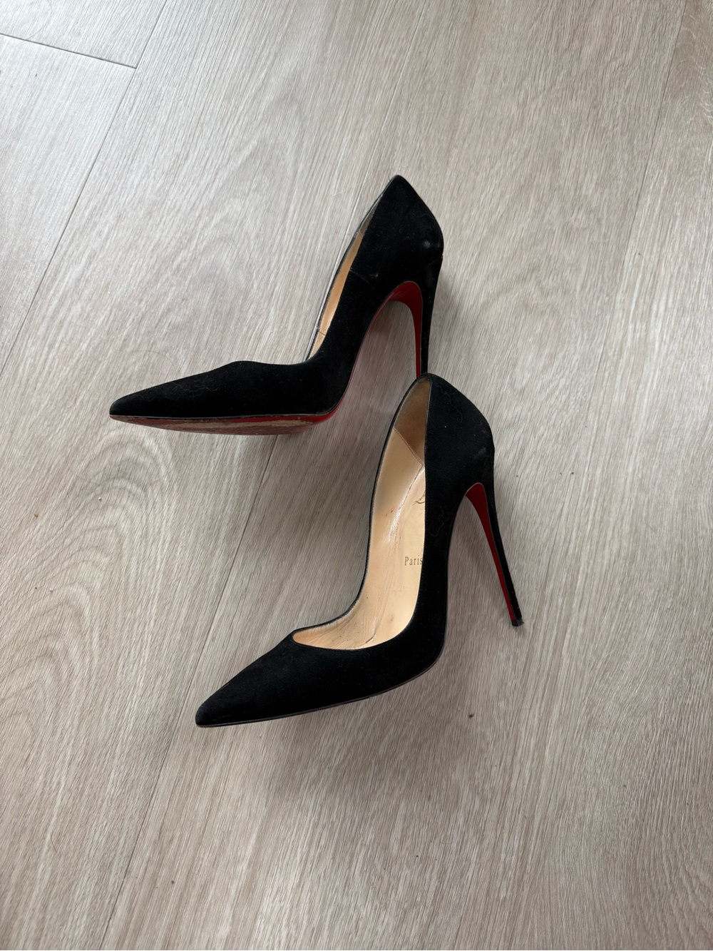 Christian Louboutin Black So Kate Heels